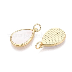 Natural White Shell Pendants&nbsp;KK-Q072-01G