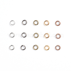 Brass Open Jump Rings&nbsp;KK-JQ0001-02-5mm