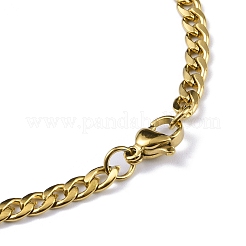 201 Stainless Steel Pendant Necklaces&nbsp;NJEW-C042-05G