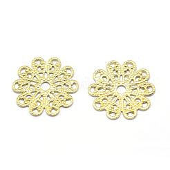 Brass Filigree Joiners&nbsp;KK-K184-28C-RS