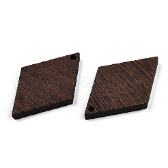 Natural Wenge Wood Pendants&nbsp;WOOD-T023-46A-01