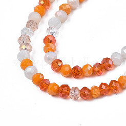 Opaque Glass Beads Strands&nbsp;X-GLAA-T006-07-A07