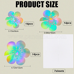 Laser Self-Adhesive 3D PVC Wall Stickers&nbsp;DIY-WH0013-69