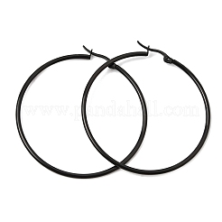 201 Stainless Steel Hoop Earrings&nbsp;SA-CBA4A0D-16EB-C