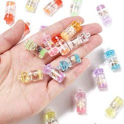 30Pcs Luminous Epoxy Resin Pendants&nbsp;RESI-FS0002-14
