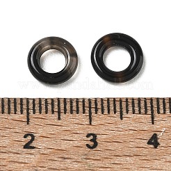Natural Black Agate Linking Round Ring&nbsp;GG-CBA19D0-06A-03