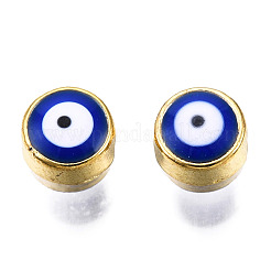 Alloy Enamel Beads&nbsp;ENAM-S117-01B-G