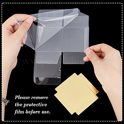 Folding PVC Gift Storage Boxes&nbsp;CON-WH0110-57B