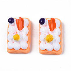 Opaque Epoxy Resin Cabochons&nbsp;LS-CRES-S358-48