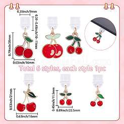 6Pcs Plastic Mobile Dustproof Plugs&nbsp;HJEW-SC00198