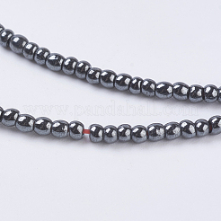 Non-Magnetic Synthetic Hematite Beads&nbsp;G-H1074-1