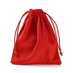 Velvet Jewelry Drawstring Storage Pouches&nbsp;ABAG-P013-02D