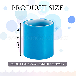 2 Rolls 2 Colors PET Adhesive Tape&nbsp;TOOL-TA0001-04