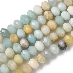 NNatural Flower Amazonite Bead Strands&nbsp;G-D344-A35