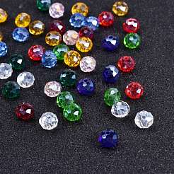 400Pcs 10 Colors Electroplate Glass Beads Strands&nbsp;EGLA-SZ0001-12