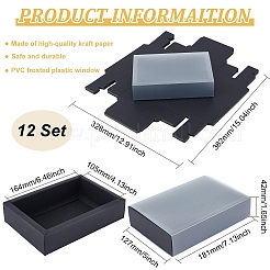 Paper Storage Gift Drawer Boxes&nbsp;CON-WH0089-37D-02