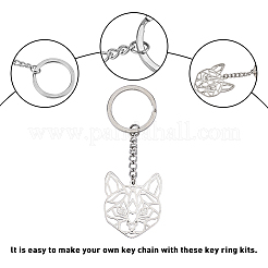 Stainless Steel Keychain&nbsp;KEYC-UN0001-001