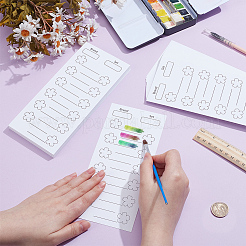 60Pcs Colored Paper Card&nbsp;DIY-OC0015-24