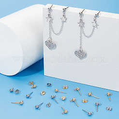 304 Stainless Steel Stud Earring Findings&nbsp;STAS-UN0015-38