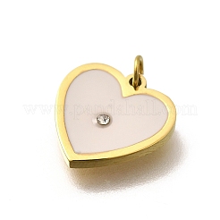 304 Stainless Steel Enamel Charms&nbsp;STAS-R153-10G
