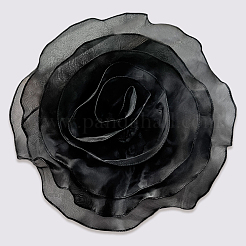1Pc Flower Polyester Brooches&nbsp;JEWB-CN0001-08B