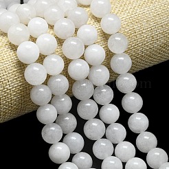 Natural Malaysia Jade Beads Strands&nbsp;G-L645-B01-12mm-01
