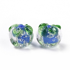Handmade Lampwork Fruit Beads&nbsp;LAMP-C004-06D