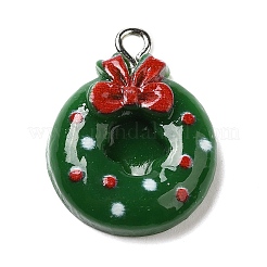 Opaque Resin Pendants&nbsp;RESI-P027-02M