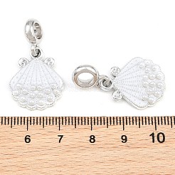 Alloy Enamel European Dangle Charms&nbsp;AL-CBAC2D3-03P-01