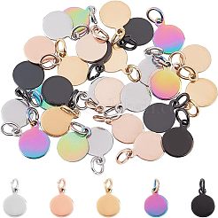 PVD Vacuum Plating 304 Stainless Steel Charms&nbsp;EJEW-UN0001-40B