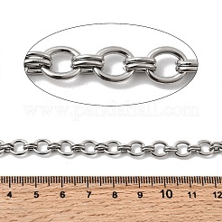 304 Stainless Steel Oval Link Chains&nbsp;CHS-Z007-01P