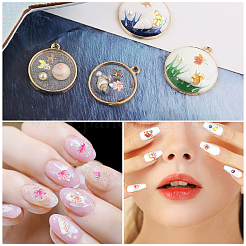 6 Sheets 6 Style Maple Leaf Nail Art Stickers Decals&nbsp;MRMJ-OC0003-57A
