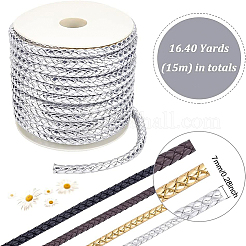 PU Imitation Leather Braided Cord&nbsp;WL-WH0003-14C