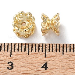 Rack Plating Brass Spacer Beads&nbsp;KK-F090-19LG