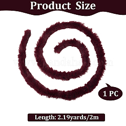 Faux Fur Chenille Stick Fabric Roll for Christmas Tree Decor or Wreath Bows Craft&nbsp;FIND-WH20003-95B