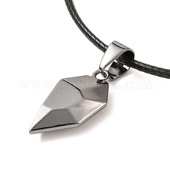 Rack Plating Alloy Heart Pendant Necklaces Sets&nbsp;NJEW-B081-09