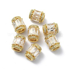Brass Rhinestone European Beads&nbsp;KK-P232-16G