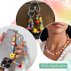 Baking Paint Acrylic European Large Hole Beads&nbsp;FIND-CJZ0001-002