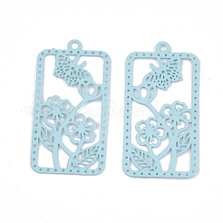 430 Stainless Steel Filigree Pendants&nbsp;LS-STAS-S108-20C