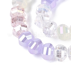 Electroplate Mixed Styles Glass Beads Strands&nbsp;EGLA-N022-14A-A01