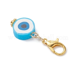 Handmade Polymer Clay Pendant Decorations&nbsp;HJEW-JM04110-01
