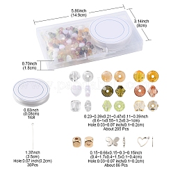 DIY Butterfly Bracelet Making Kit&nbsp;DIY-FS0004-45