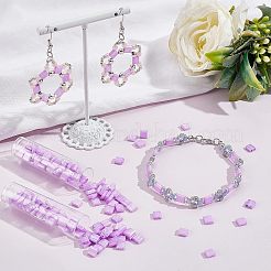 304Pcs 2-Hole Glass Seed Beads&nbsp;SEED-NB0001-70