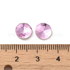 Glass Rhinestone Cabochons&nbsp;RGLA-P037-10B-D223