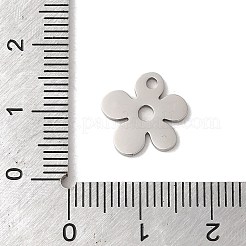 Non-Tarnish 201 Stainless Steel Charms&nbsp;X-STAS-E211-13P