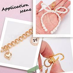 1Pc Alloy Enamel Lollipop Flower Heart Charm Purse Decorative Chains&nbsp;PURS-CL0001-25