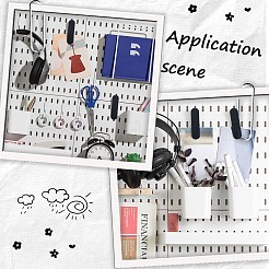 2Pcs ABS Plastic Pegboard Storage Clips&nbsp;AJEW-SP0004-60B