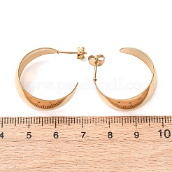 304 Stainless Steel Stud Earrings&nbsp;EJEW-D366-01G