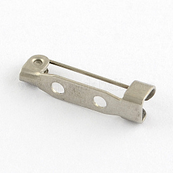 Tarnish Resistant 304 Stainless Steel Pin Brooch Back Bar Findings&nbsp;X-STAS-Q184-02