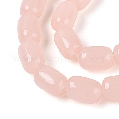 Imitation Jade Glass Beads Strands&nbsp;GLAA-T028-14J-A02